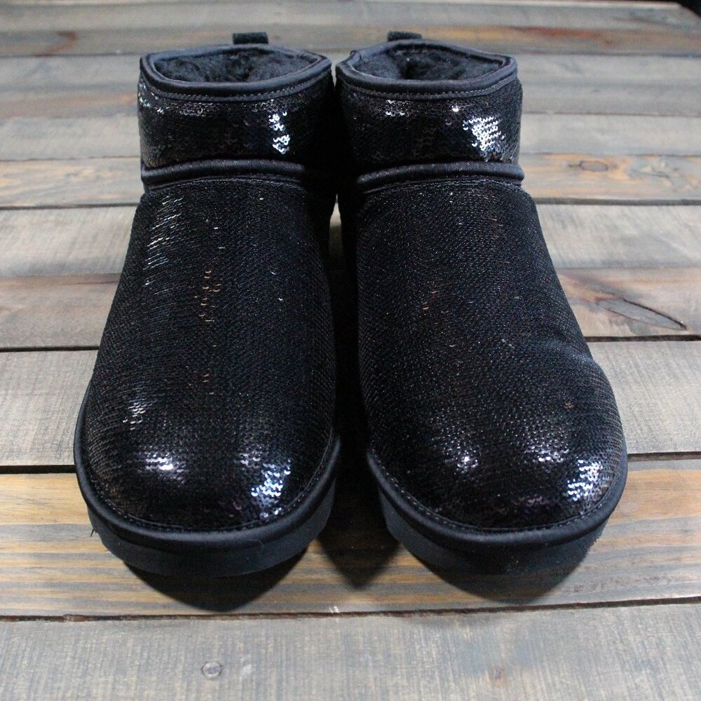 UGG Women's Classic Ultra Mini Mirror Ball Boot